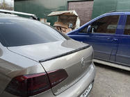 Volkswagen Passat B7 2012-2015 Spoiler Lip (Sunplex, negro, para EU) (115,8cm x 6,3cm) foto 3