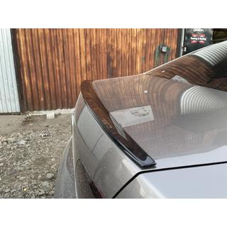 Spoiler Lip (Sunplex, negro, para EU) (115,8cm x 6,3cm) Volkswagen Passat B7 2012-2015 foto 4