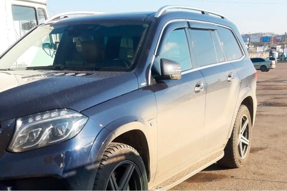 Mercedes GLE W167 2018- Deflectores de ventana con moldura cromada (4 uds, HIC) Foto 1