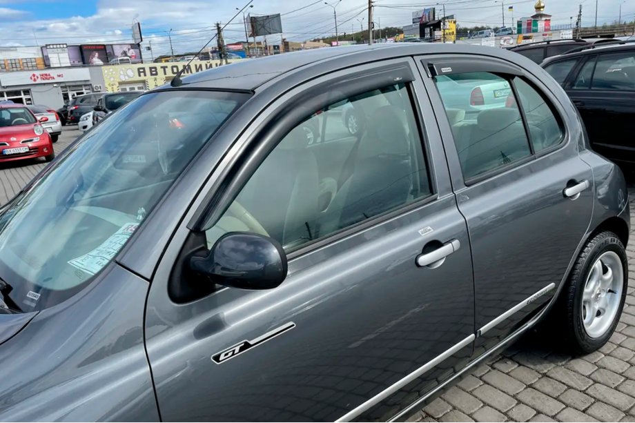 Nissan Micra K12 2003-2010 Deflectores de Ventana (4 uds, HIC) Image
