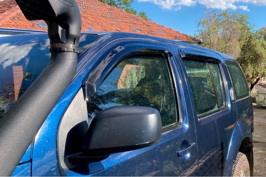 Nissan Pathfinder R51 2005-2014 Deflectores de Ventana (4 uds, HIC) Image