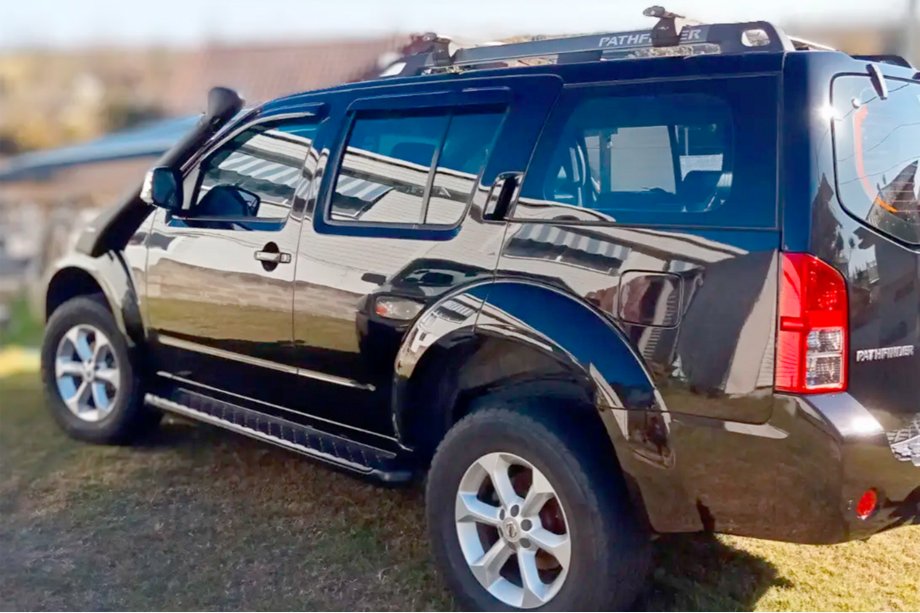 Nissan Pathfinder R51 2005-2014 Deflectores de Ventana (4 uds, HIC) Foto 9