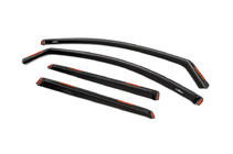 Nissan Qashqai 2014-2021 Deflectores de ventana encastrables (4 uds, HIC) foto 2