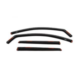 Deflectores de ventana encastrables (4 uds, HIC) Nissan Qashqai 2014-2021 foto 1