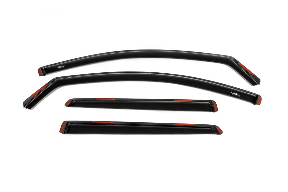 Nissan Qashqai 2014-2021 Deflectores de ventana encastrables (4 uds, HIC) Image