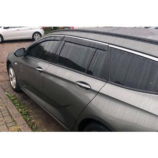 Deflectores de ventana con moldura cromada SW (4 uds, HIC) Opel Insignia 2017-2022 foto 1