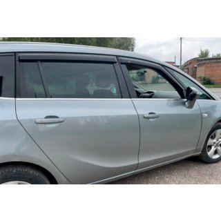 Deflectores de Ventana (4 uds, HIC) Opel Zafira C Tourer 2011-2019 foto 3