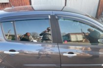 Renault Clio III 2005-2012 Deflectores de Ventana HB (4 uds, HIC) foto 1
