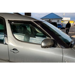 Deflectores de Ventana (4 uds, HIC) Skoda Roomster 2006-2015 foto 2