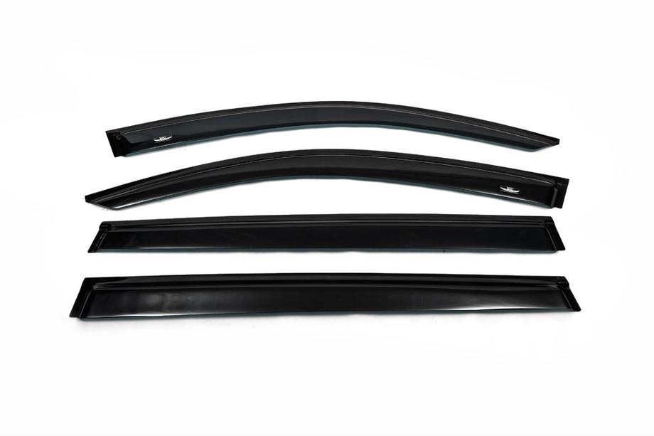 Volkswagen Tiguan 2016-2023 Deflectores de Ventana Allspace LWB (4 uds, HIC) Foto 2