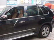 BMW X5 E70 2007-2013 Molduras de Ventanas Acero Inoxidable foto 1