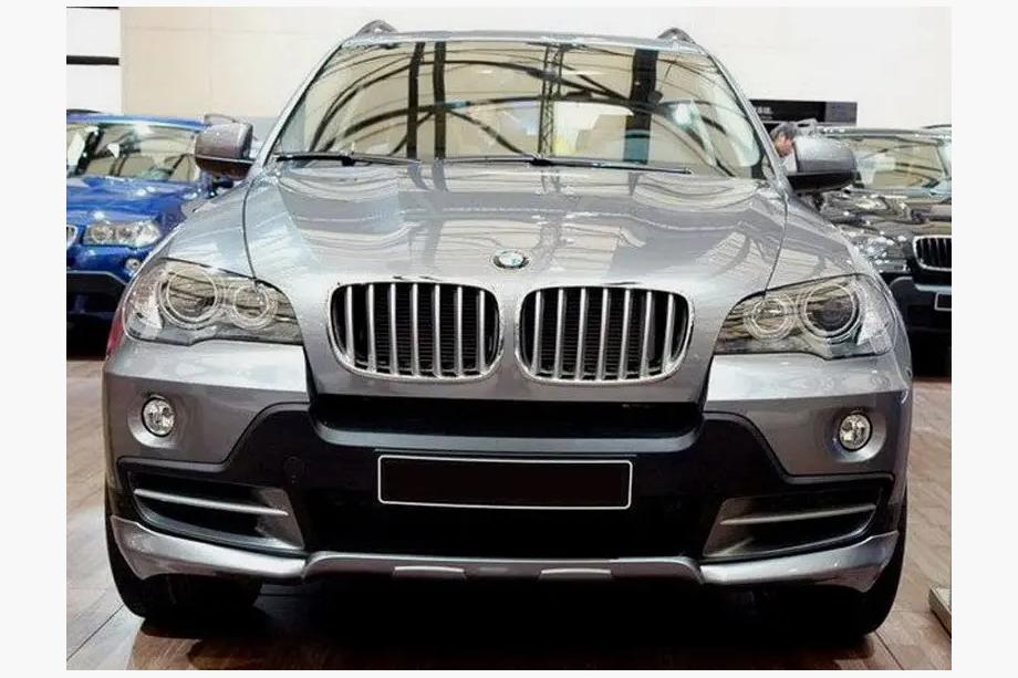 BMW X5 E70 2007-2013 Juego de cubiertas de parachoques (imprimadas para pintar) Image