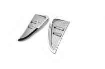 BMW X5 F15 2013-2018 Cubiertas de branquias cromadas (2 uds) foto 2
