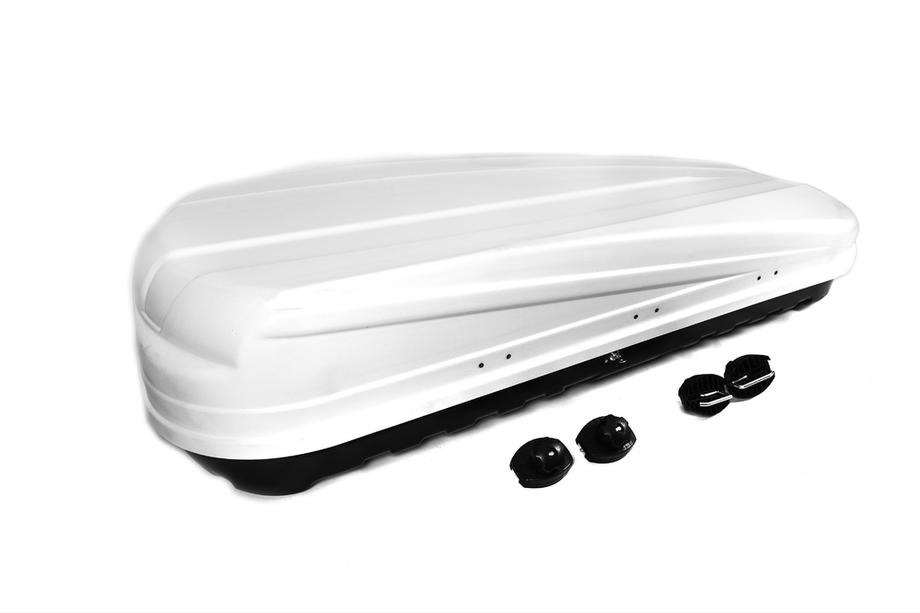 Cofre de techo de doble apertura KX blanco mate (520 L) Image
