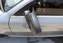 Audi A3 2003-2012 Cubiertas de Espejos 2010-2012 (2uds, RS-Look) foto 3
