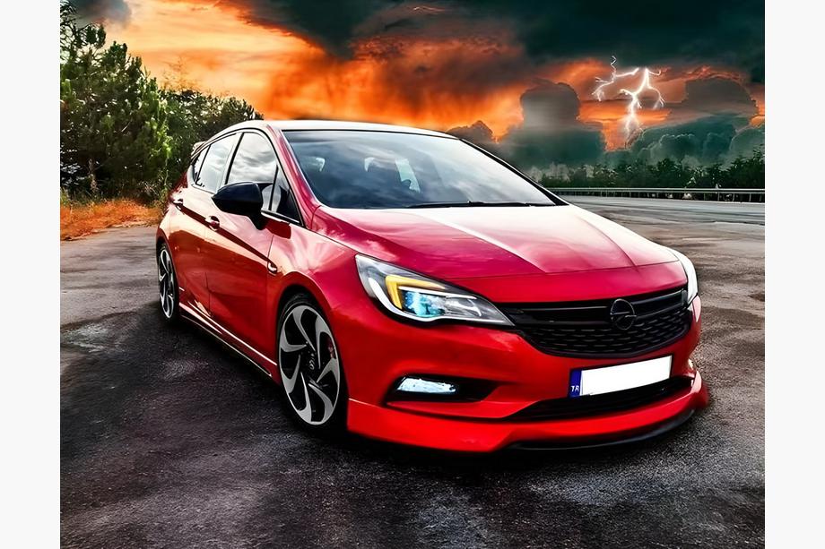 Opel Astra K 2016-2021 Cubiertas de Espejos BMW-Style (2 uds) Foto 11