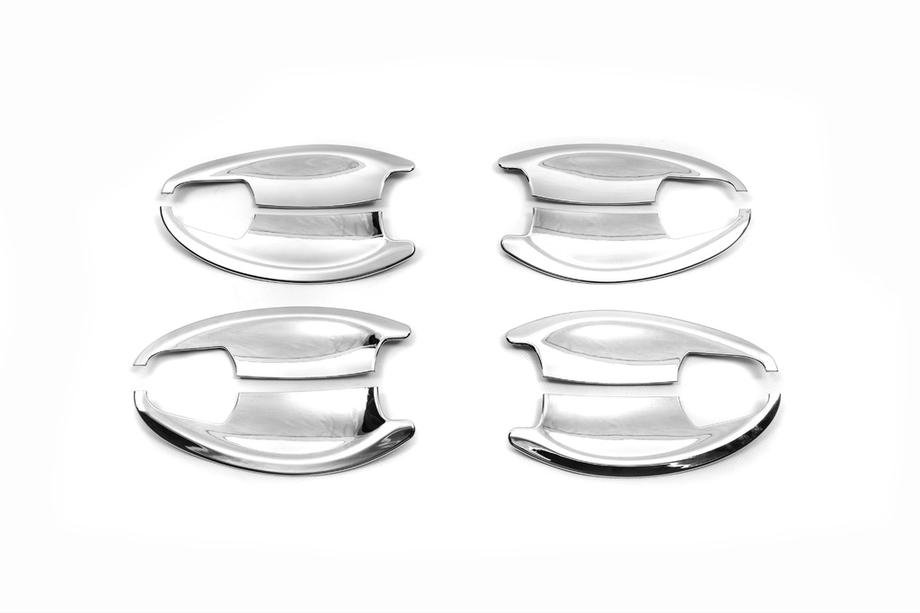 Honda CRV 2012-2016 Cubiertas cromadas para huecos de manijas (4 uds, ABS) Image