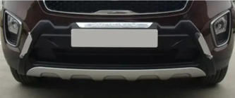 Kia Sorento III UM 2014-2020 Protector de parachoques delantero Libao V1 foto 6
