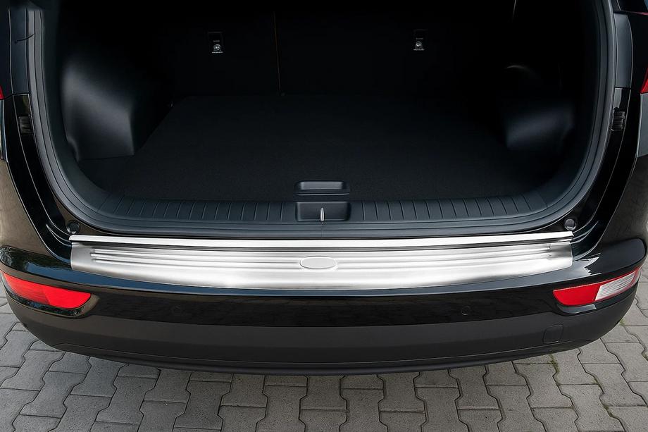 Kia Sportage 2015-2021 Protector de parachoques trasero Libao 2015-2018 acero inoxidable Image