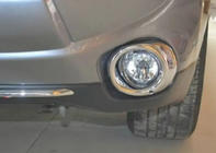 Mitsubishi Outlander 2012-2021 Cubiertas cromadas para faros antiniebla Libao 2015-2021 (plástico) foto 2