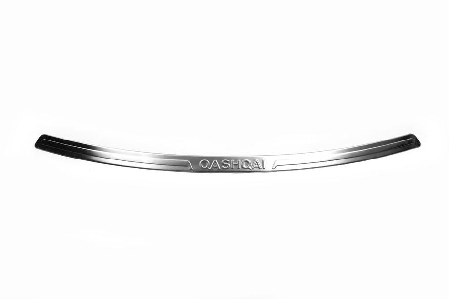 Nissan Qashqai 2007-2010 Protector de Parachoques Trasero Libao Acero Inoxidable Foto 2