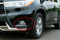Toyota Highlander 2013-2019 Cubiertas para faros antiniebla Libao (2013-2016 ABS) foto 1