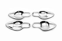 Nissan Qashqai 2014-2021 Cubetas cromadas para manijas Libao (4 uds, plastico) foto 1