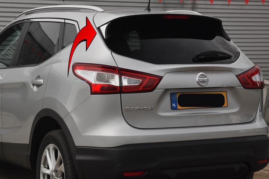 Nissan Qashqai 2014-2021 Cubiertas bajo spoiler Libao (2 uds, plastico) Foto 1
