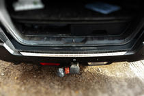 Nissan X-trail T31 2007-2014 Protector de Parachoques Trasero Libao Acero Inoxidable foto 4