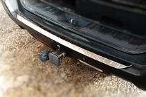 Nissan X-trail T31 2007-2014 Protector de Parachoques Trasero Libao Acero Inoxidable foto 2