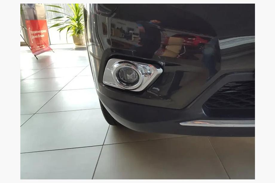 Nissan X-trail T32/Rogue 2014-2021 Cubiertas cromadas para faros antiniebla Libao (2 uds, plastico) Image