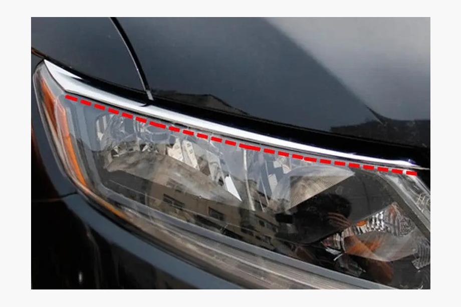 Nissan X-trail T32/Rogue 2014-2021 Cubiertas de Faros Libao 2014-2016 (2 uds, plastico) Foto 1