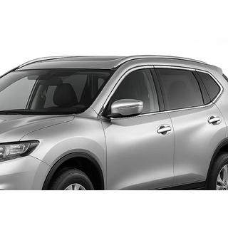 Barras longitudinales de techo integradas grises OEM (para X-trail, aluminio, instalación con adhesivo) Nissan X-trail T32/Rogue 2014-2021 foto 1