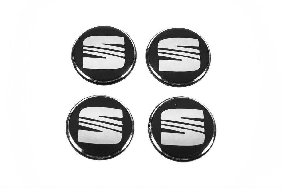 Seat Pegatinas para tapacubos centrales 54mm (4uds) Image
