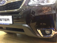 Subaru Forester 2013-2018 Cubiertas cromadas para faros antiniebla Libao (2 uds, plastico) foto 2