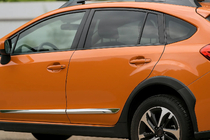 Subaru XV 2011-2017 Molduras de puertas (4 uds, plástico) foto 1