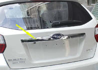 Subaru XV 2011-2017 Moldura sobre la matrícula Libao (acero inoxidable) foto 4