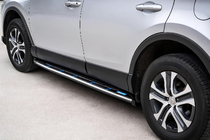 Toyota Rav 4 2013-2018 Estribos Laterales OEM V4 (2016-2018, 2 uds, Aluminio) foto 3