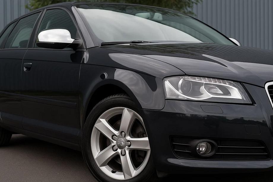 Audi A3 2003-2012 Cubiertas de Espejos 2010-2012 (2 uds, Acero Inoxidable) Image