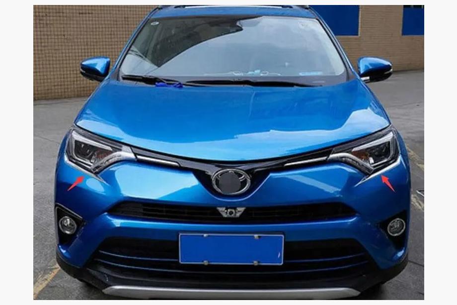 Toyota Rav 4 2013-2018 Molduras Inferiores de Faros Libao 2016-2018 (2 uds, plastico) Foto 3