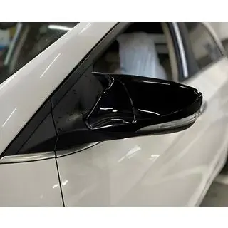 Cubiertas de espejos con recorte para intermitente estilo BMW (2 uds) Hyundai Elantra (MD/UD) 2011-2015 foto 3