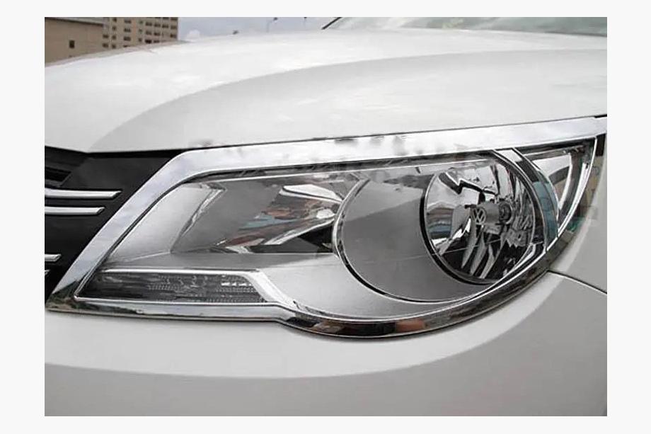 Volkswagen Tiguan 2007-2016 Cubiertas de faros Libao 2007-2011 (2 uds, plastico) Foto 2