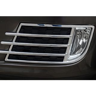 Cubiertas cromadas para faros antiniebla Libao 2011-2016 para Aziat (2 uds, plastico) Volkswagen Tiguan 2007-2016 foto 2