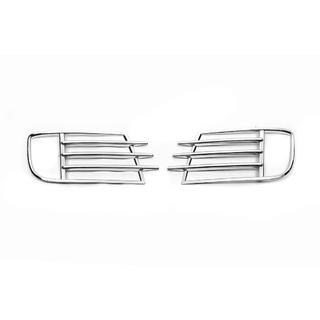 Cubiertas cromadas para faros antiniebla Libao 2011-2016 para Aziat (2 uds, plastico) Volkswagen Tiguan 2007-2016 foto 4