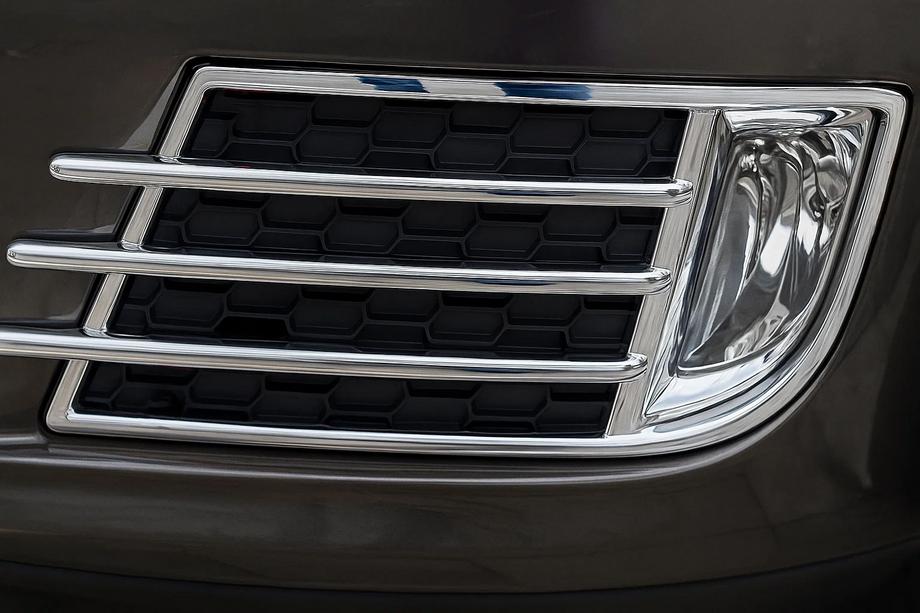 Volkswagen Tiguan 2007-2016 Cubiertas cromadas para faros antiniebla Libao 2011-2016 para Aziat (2 uds, plastico) Foto 2