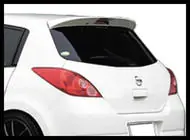 Nissan Tiida 2004-2011 Alerón trasero para HB foto 2