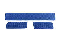 Volkswagen Crafter 2006-2016 Alfombrillas para umbral de puerta (3 uds, EVA, azul) foto 1