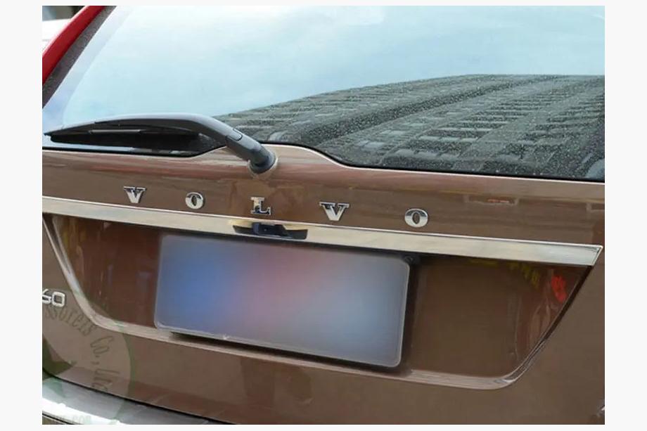 Volvo XC60 2009-2017 Moldura de maletero Libao (2009-2014, acero inoxidable) Image