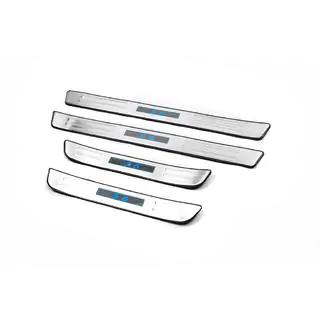 Placas de umbral Libao LED (4 uds, acero inoxidable) BYD S6 2010-2016 foto 1