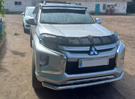 Mitsubishi L200 2015-2024 Deflector de capó (2019+, EuroCap Dragon) foto 1